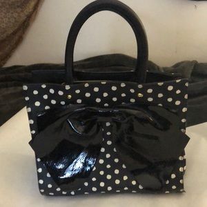 Betsey Johnson polka dot purse